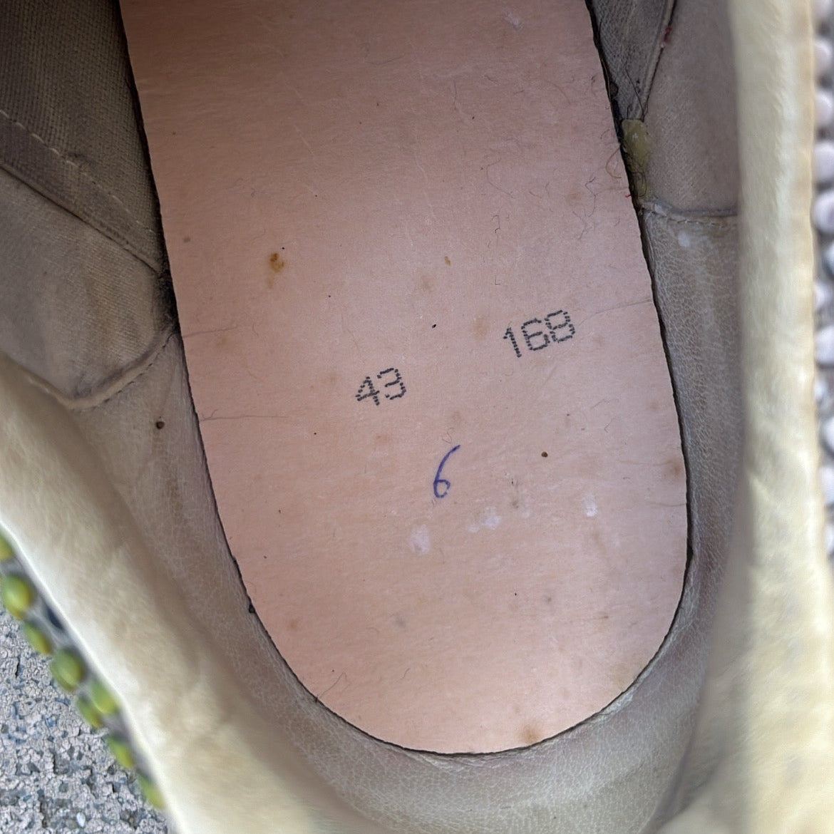 Maison Margiela GAT Polka Dot Python - EU43 / US9.5 / UK8.5