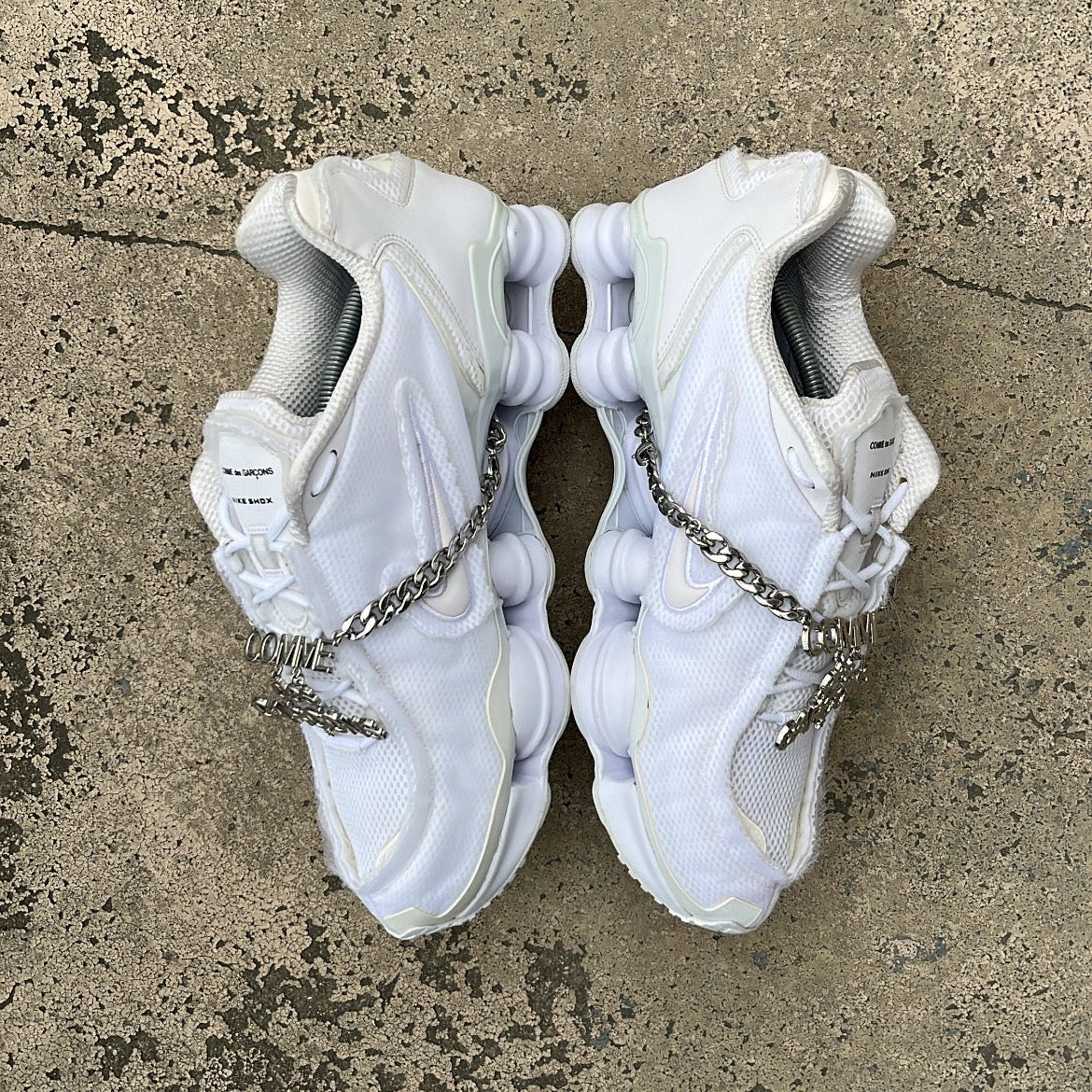Shox CDG White - EU47 / US12.5 / UK11.5