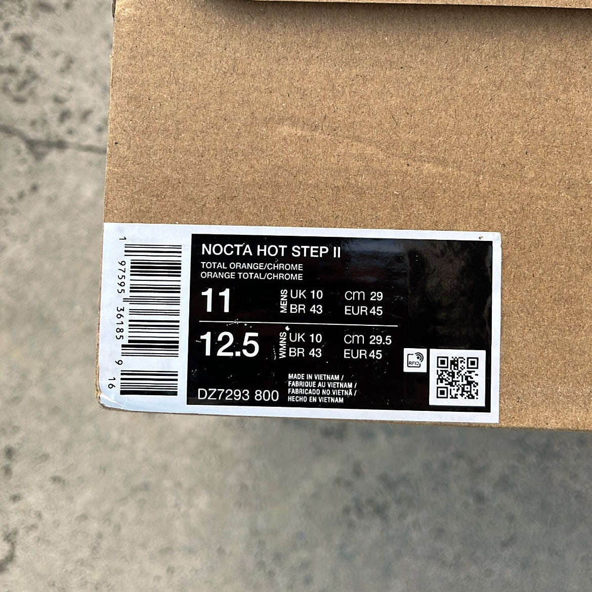 Nocta Hot Step 2 Orange - EU45 / US11 / UK10