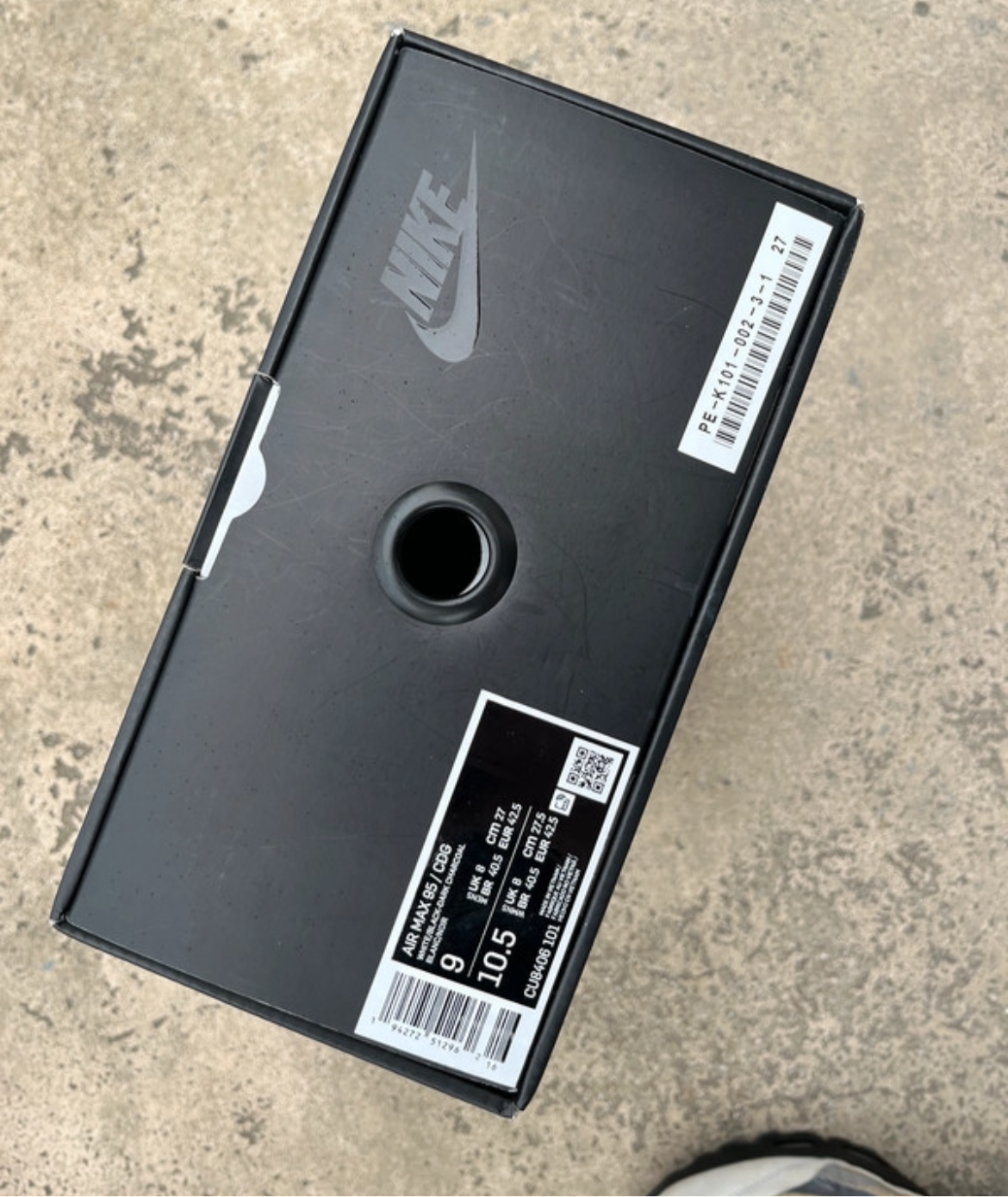 Air Max 95 CDG Grey - EU42,5 / US9 / UK8
