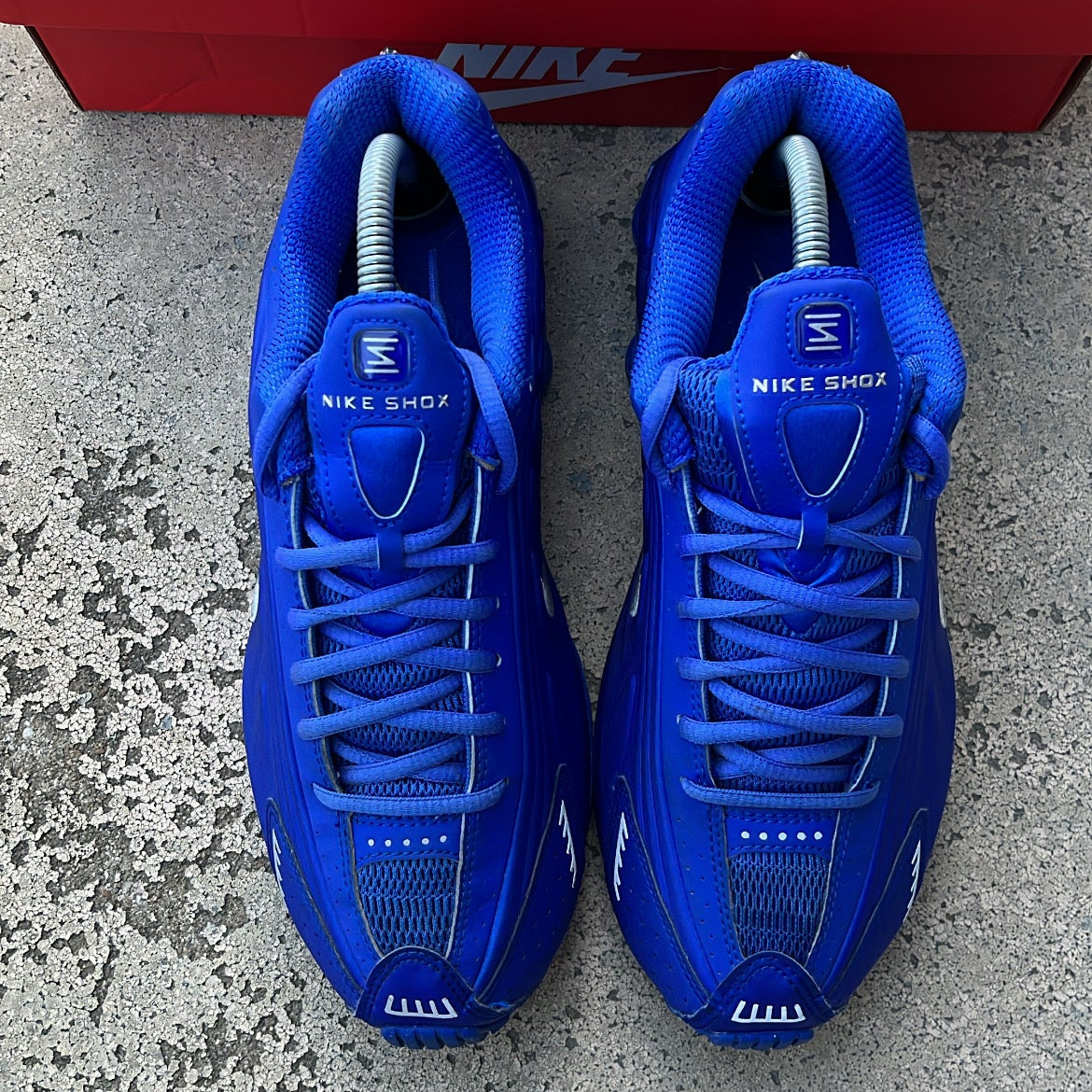 Shox R4 Racer Blue - EU40 / US7 / UK6 – Likma.Store