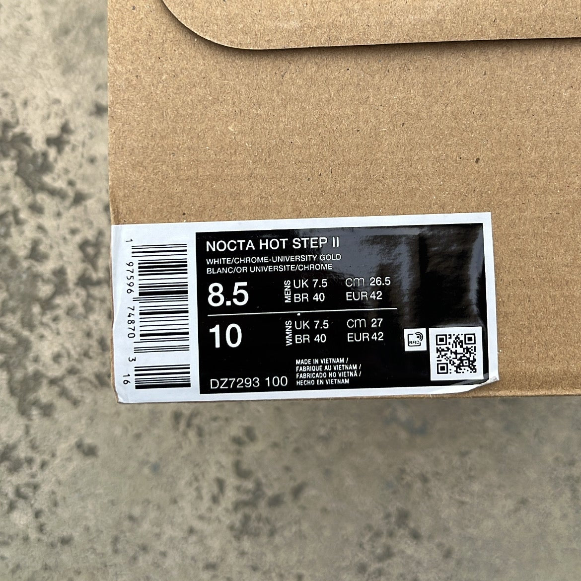 Nocta Hot Step 2 White - EU42 / US8.5 / UK7.5