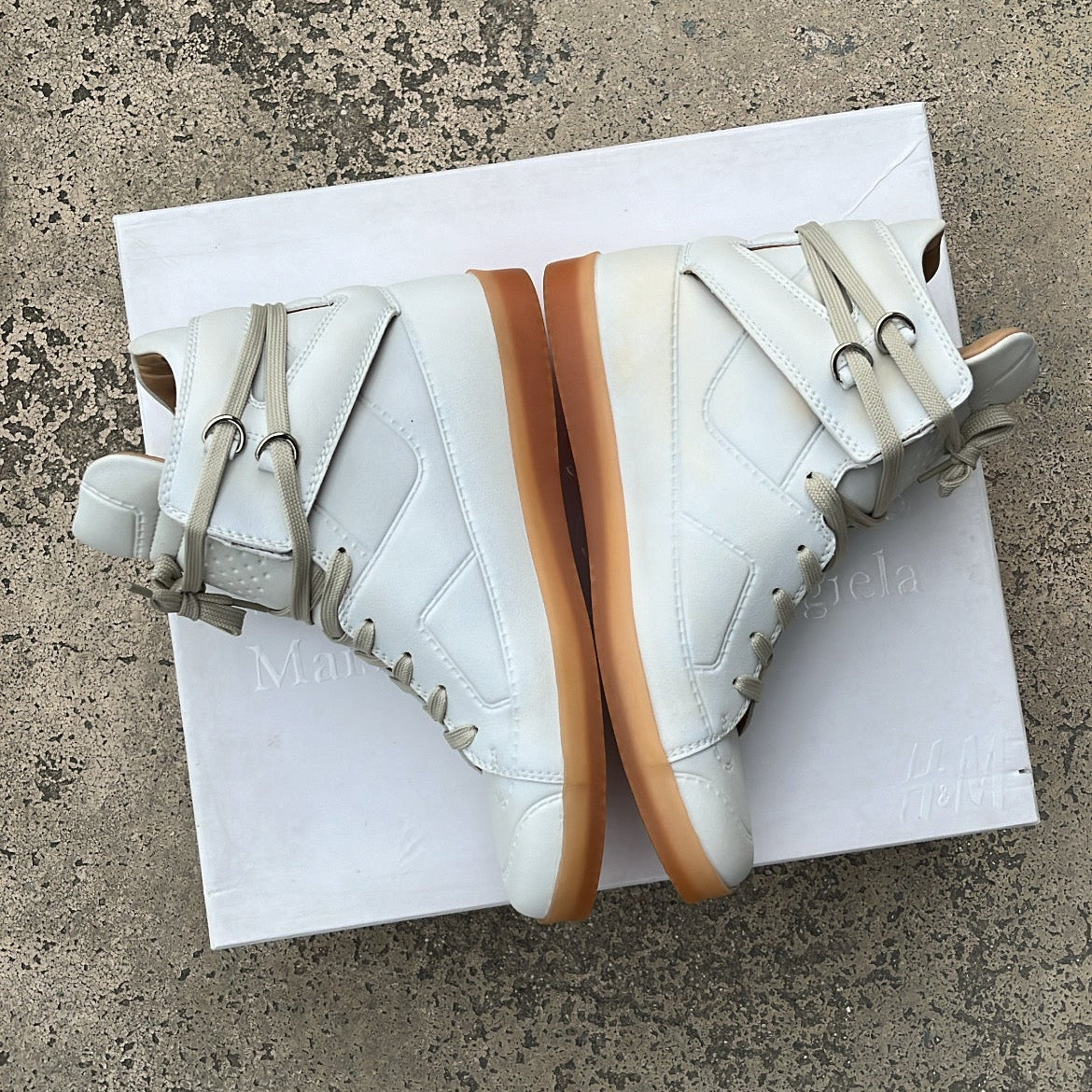 Maison Margiela x H&M High-Top White - EU40 / US7 / UK6