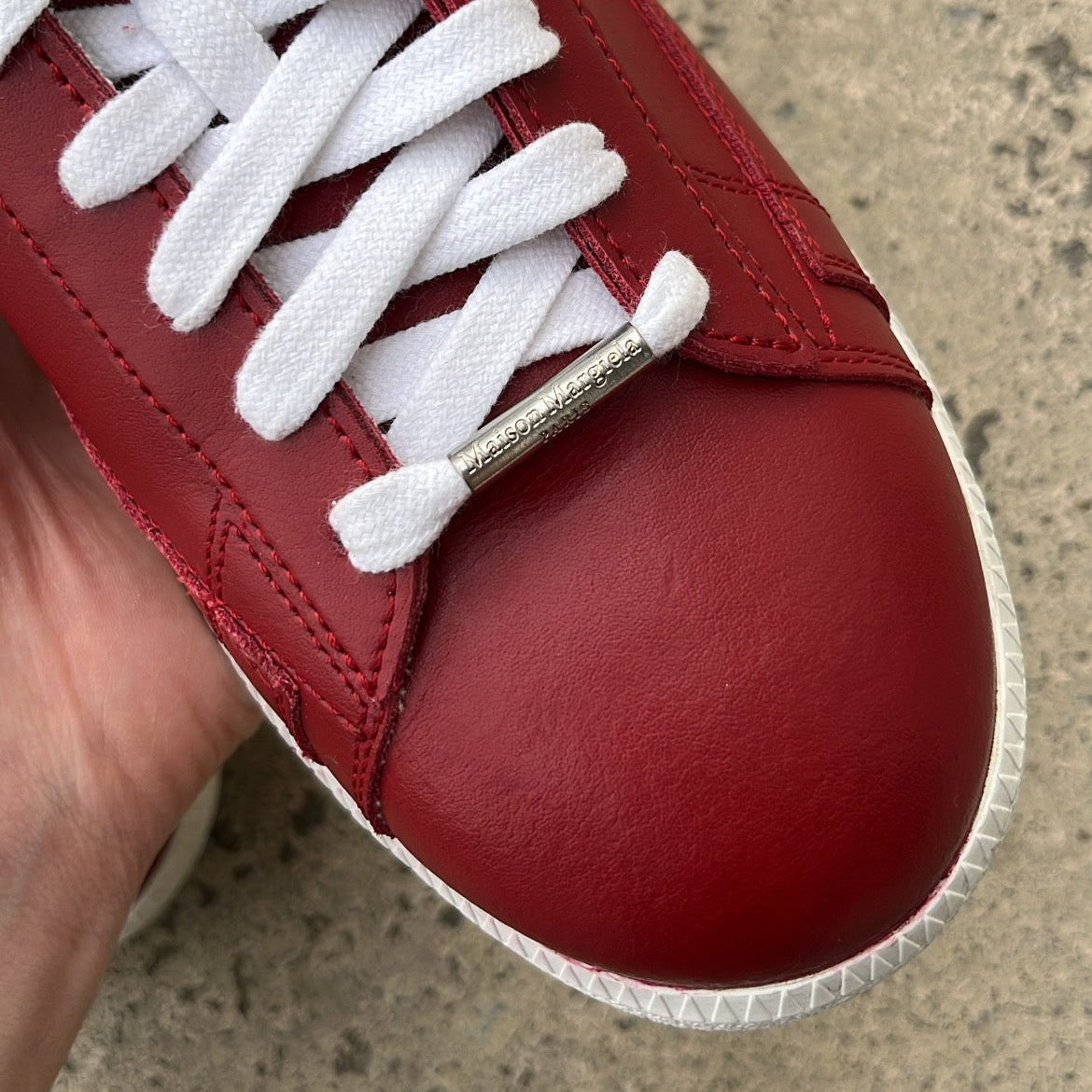 Maison Margiela Ace High-Top Red - EU41 / US8 / UK7