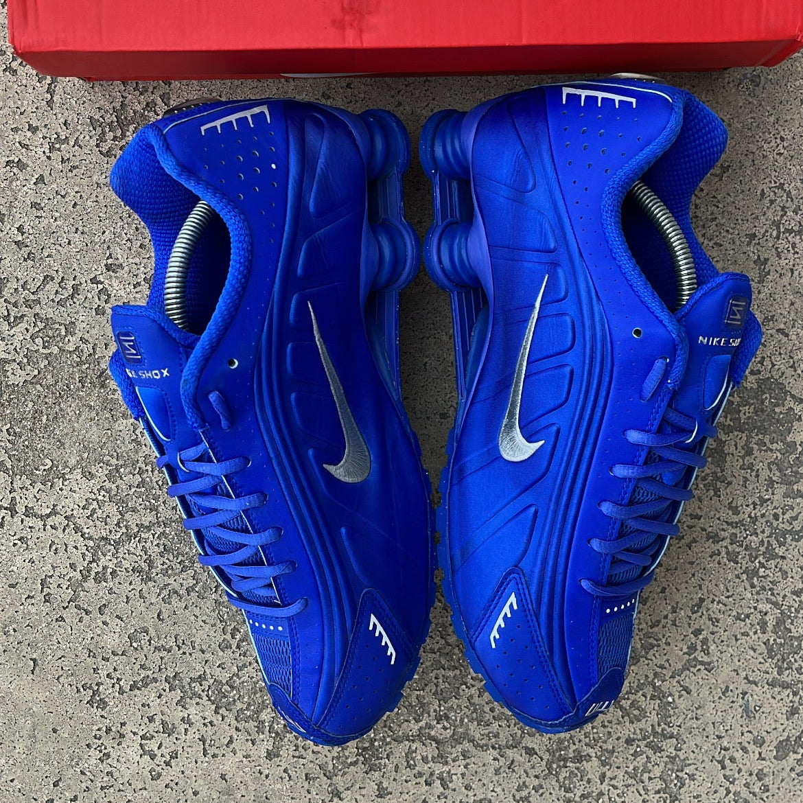 Shox R4 Racer Blue - EU44.5 / US10.5 / UK9.5