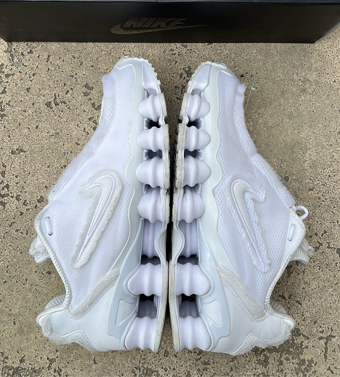 Shox CDG White - EU42 / US8.5 / UK7.5