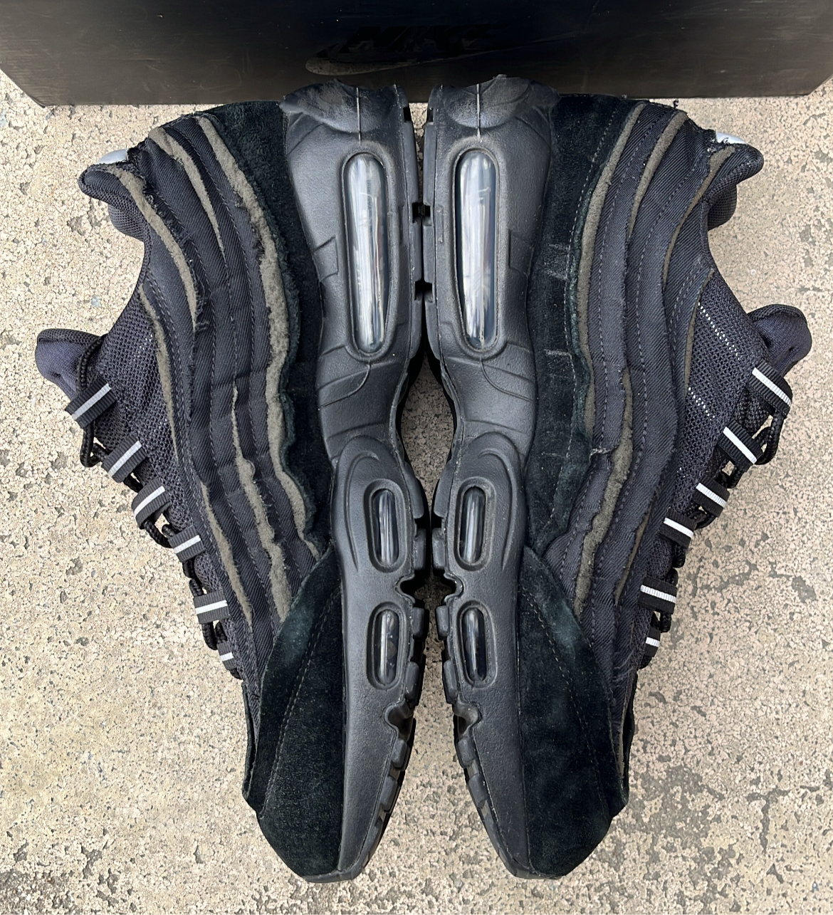 Air Max 95 CDG Black - EU45 / US11 / UK10