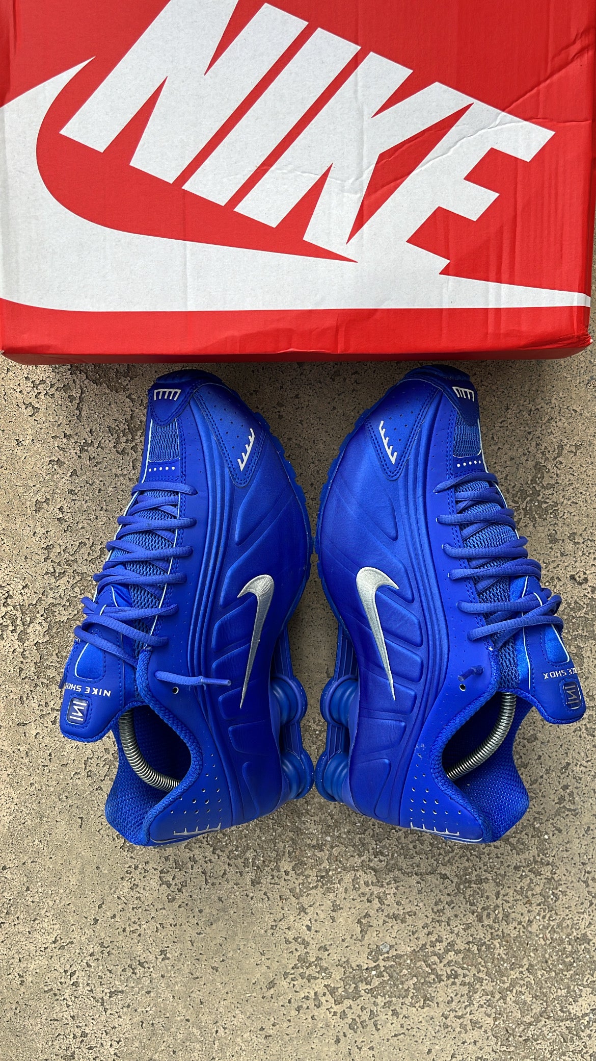 Shox R4 Racer Blue - EU44 / US10 / UK9