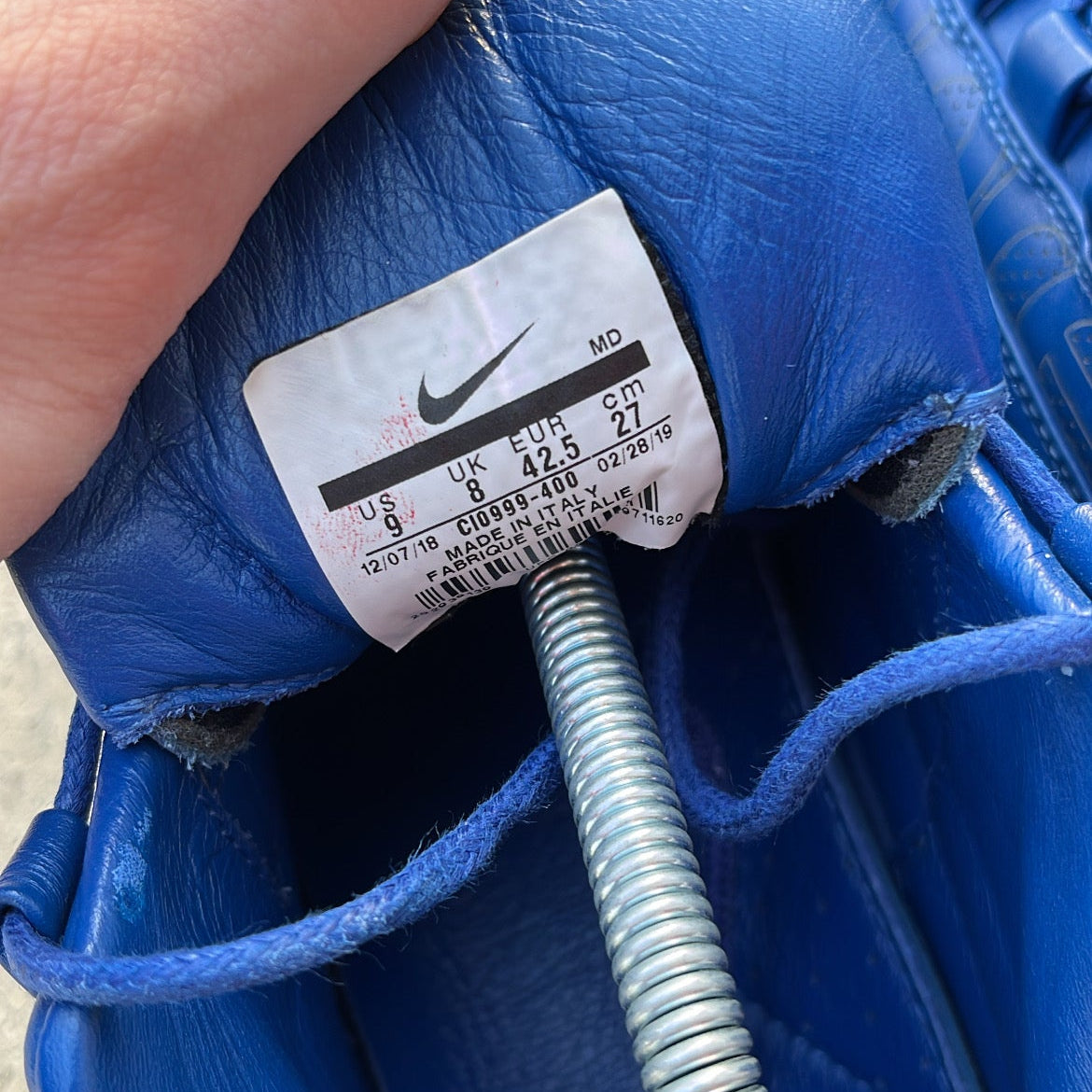 Air Max 95 Supreme Blue - EU42.5 / US9 / UK8