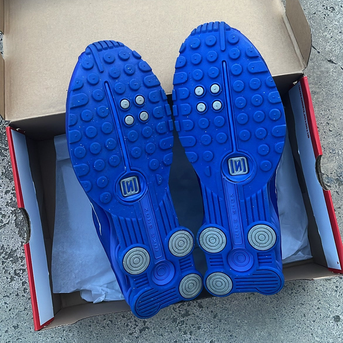 Shox R4 Racer Blue - EU45 / US11 / UK10