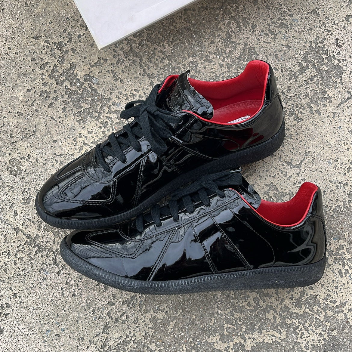 Maison Margiela GAT Black Patent - EU44 / US10 / UK9