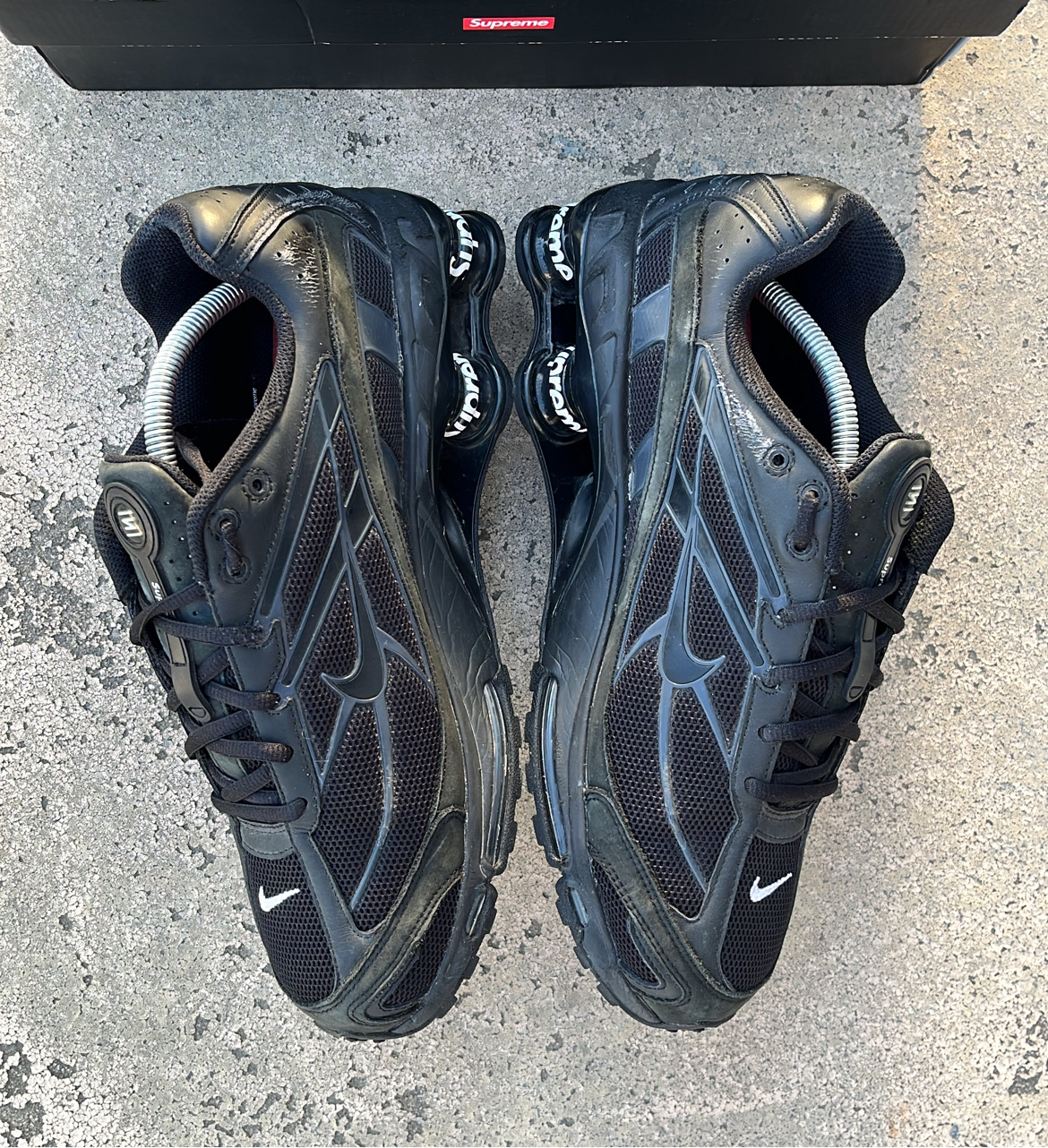 Shox Supreme Black - EU45 / US11 / UK10
