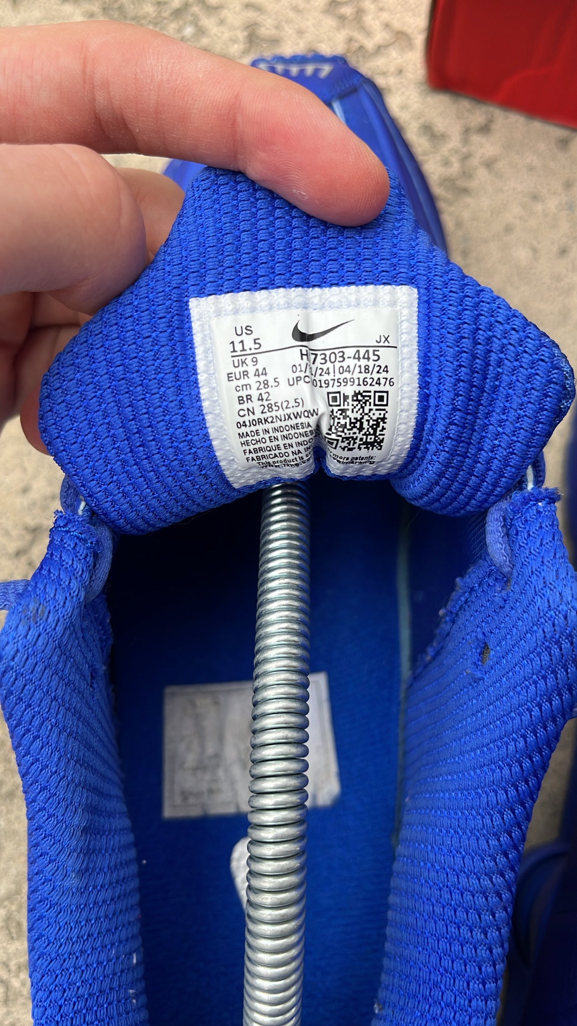 Shox R4 Racer Blue - EU44 / US10 / UK9