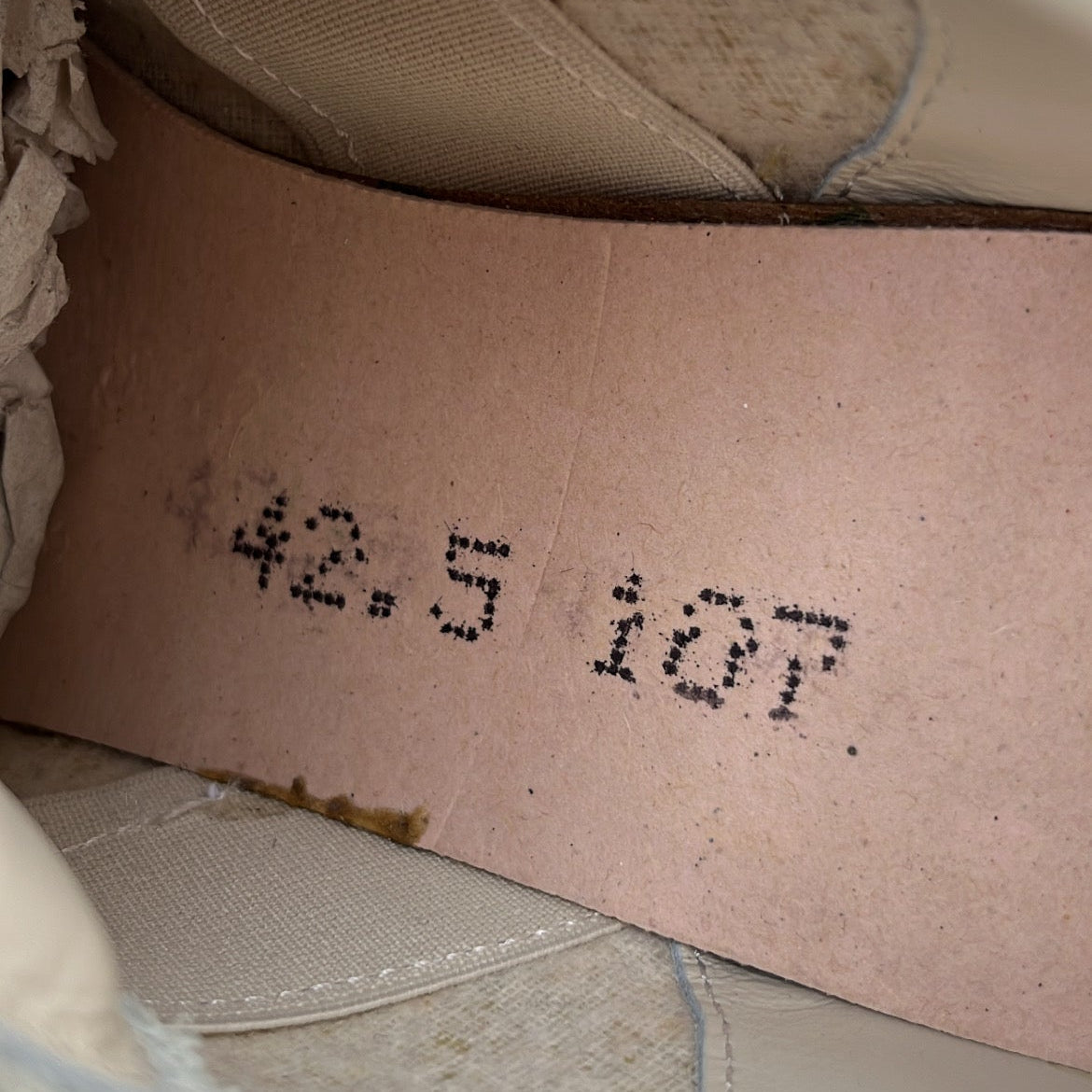 Maison Margiela GAT White Orange - EU42.5 / US9 / UK8