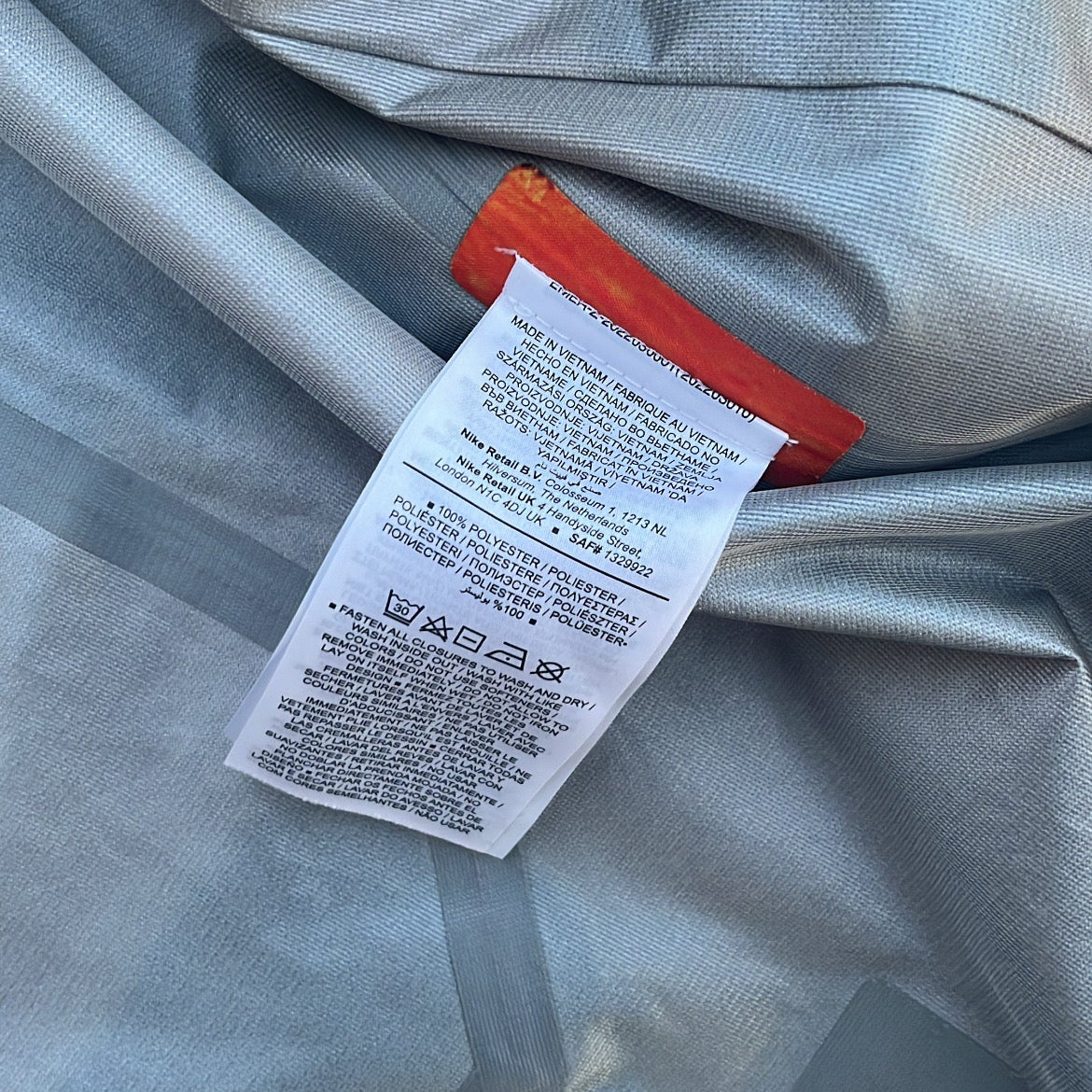 Nike x Nocta Opal Gore-Tex Jacket Orange - M