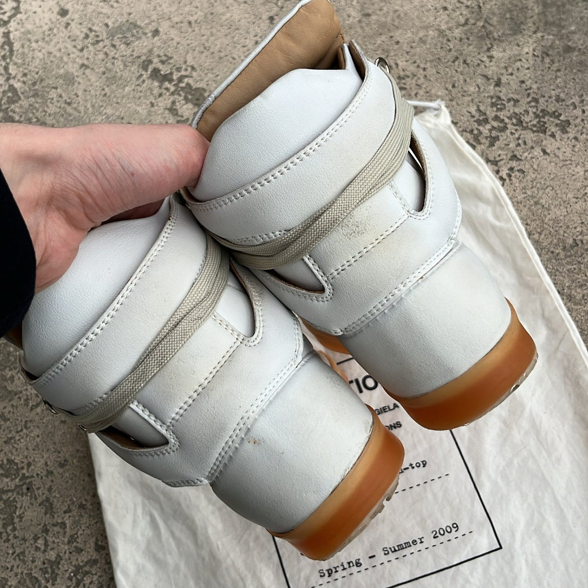 Maison Margiela x H&M High-Top White - EU42 / US9 / UK8