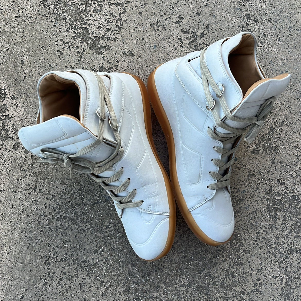 Maison Margiela x H&M High-Top White - EU41 / US8 / UK7