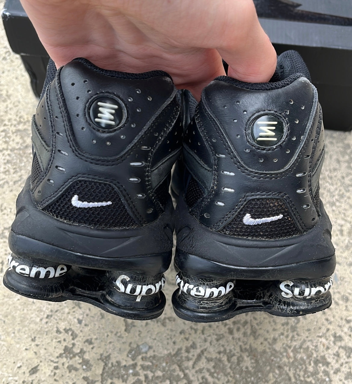 Shox Supreme Black - EU44 / US10 / UK9