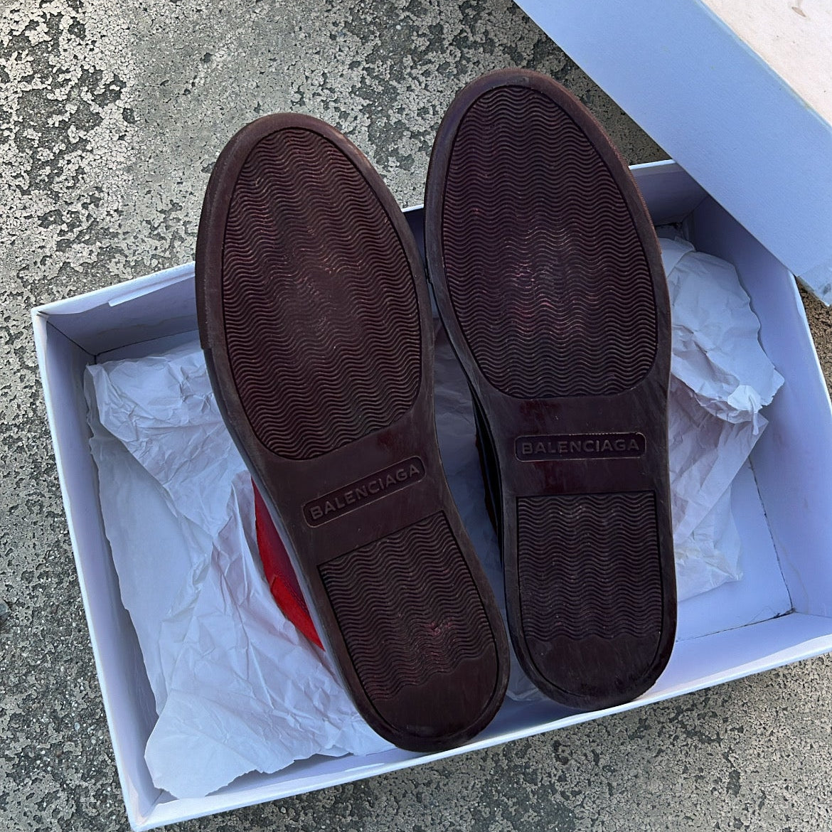 Balenciaga Arena Gradient Red - EU42.5 / US9 / UK8