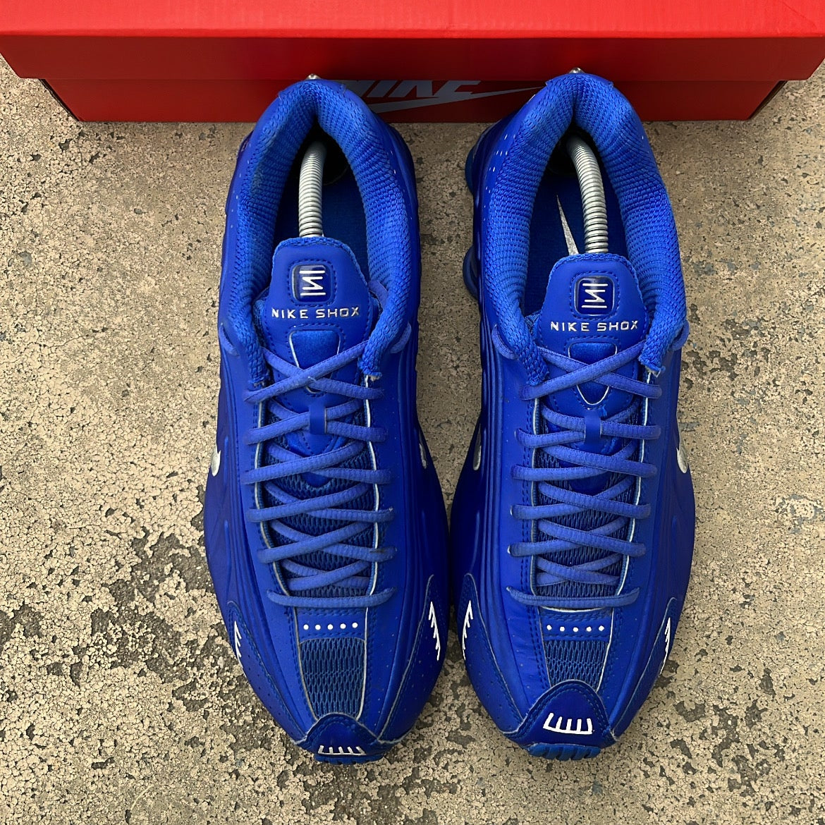 Shox R4 Racer Blue - EU42.5 / US9 / UK8