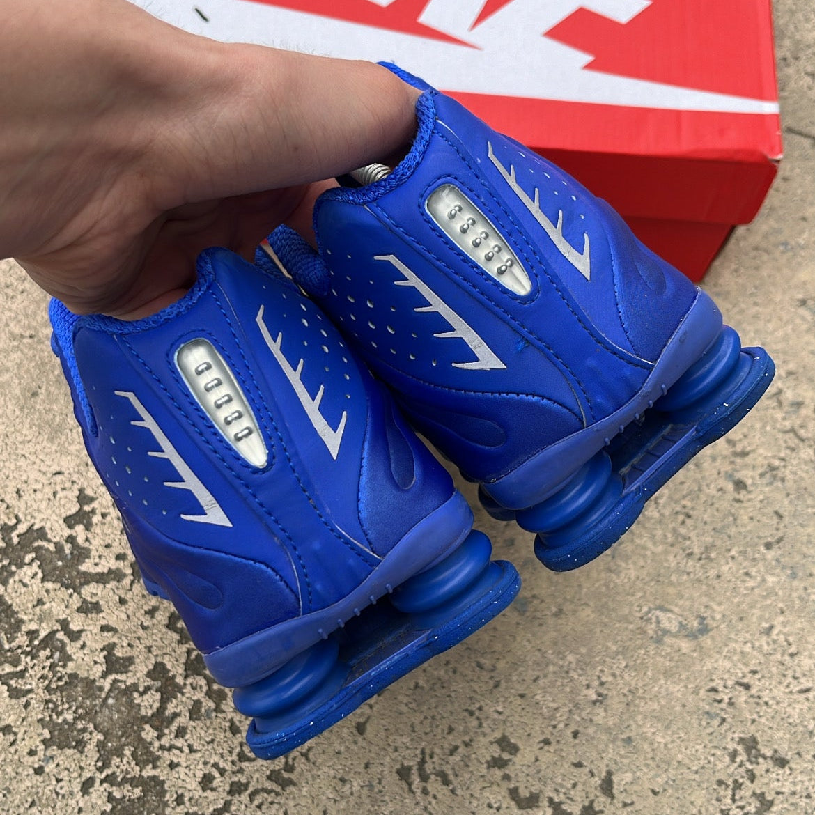 Shox R4 Racer Blue - EU44.5 / US10.5 / UK9.5