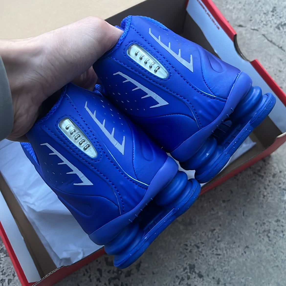 Shox R4 Racer Blue - EU45 / US11 / UK10