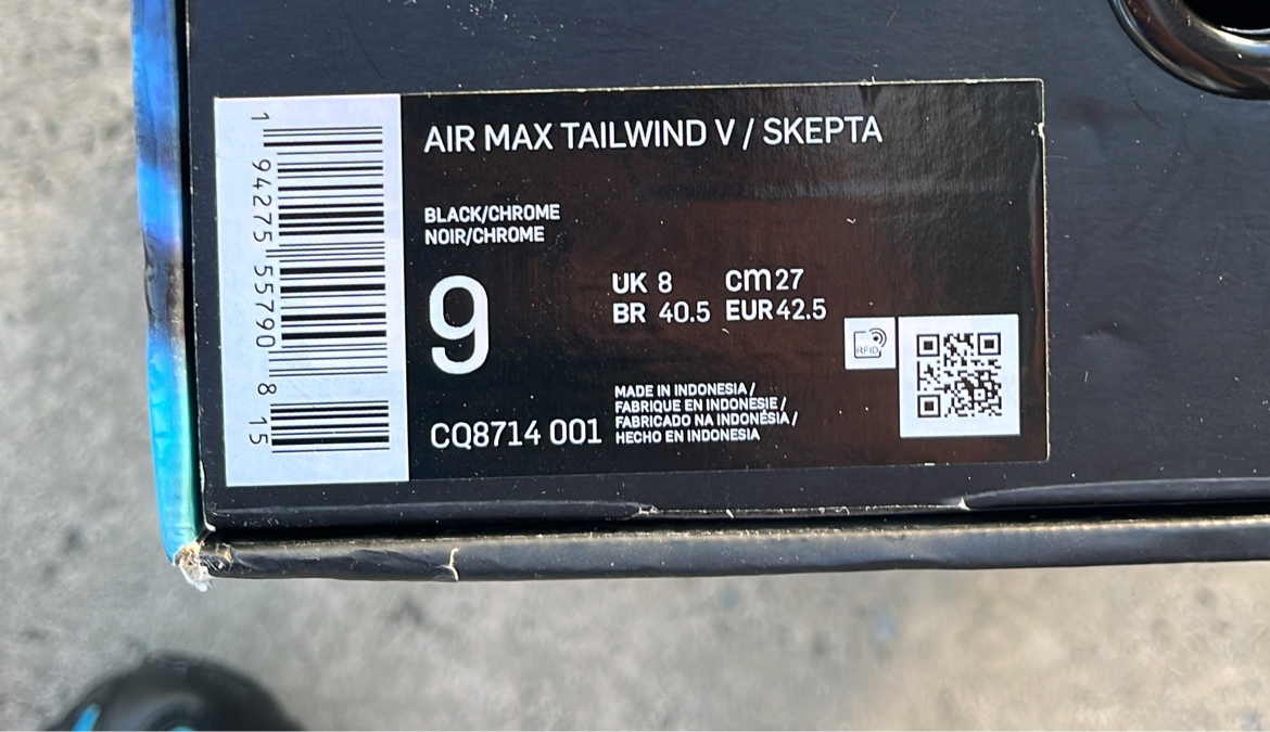 Air Max Skepta Blue - EU42.5 / US9 / UK8