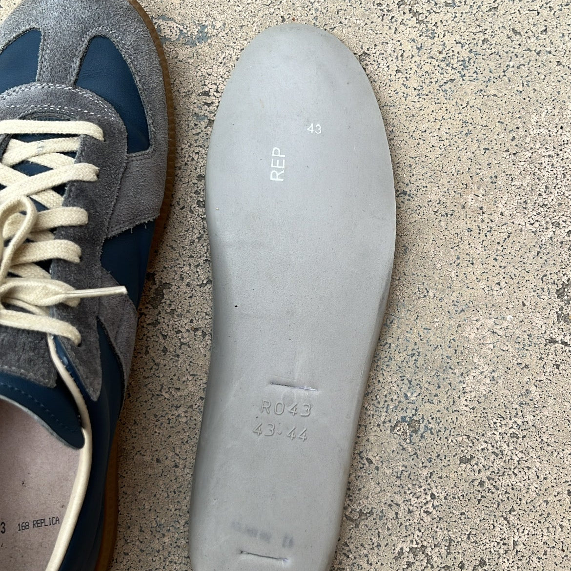 Maison Margiela GAT Blue Granit - EU43 / US9.5 / UK8.5