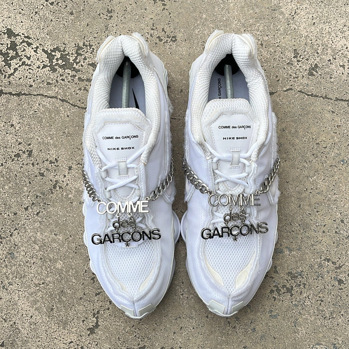 Shox CDG White - EU47 / US12.5 / UK11.5