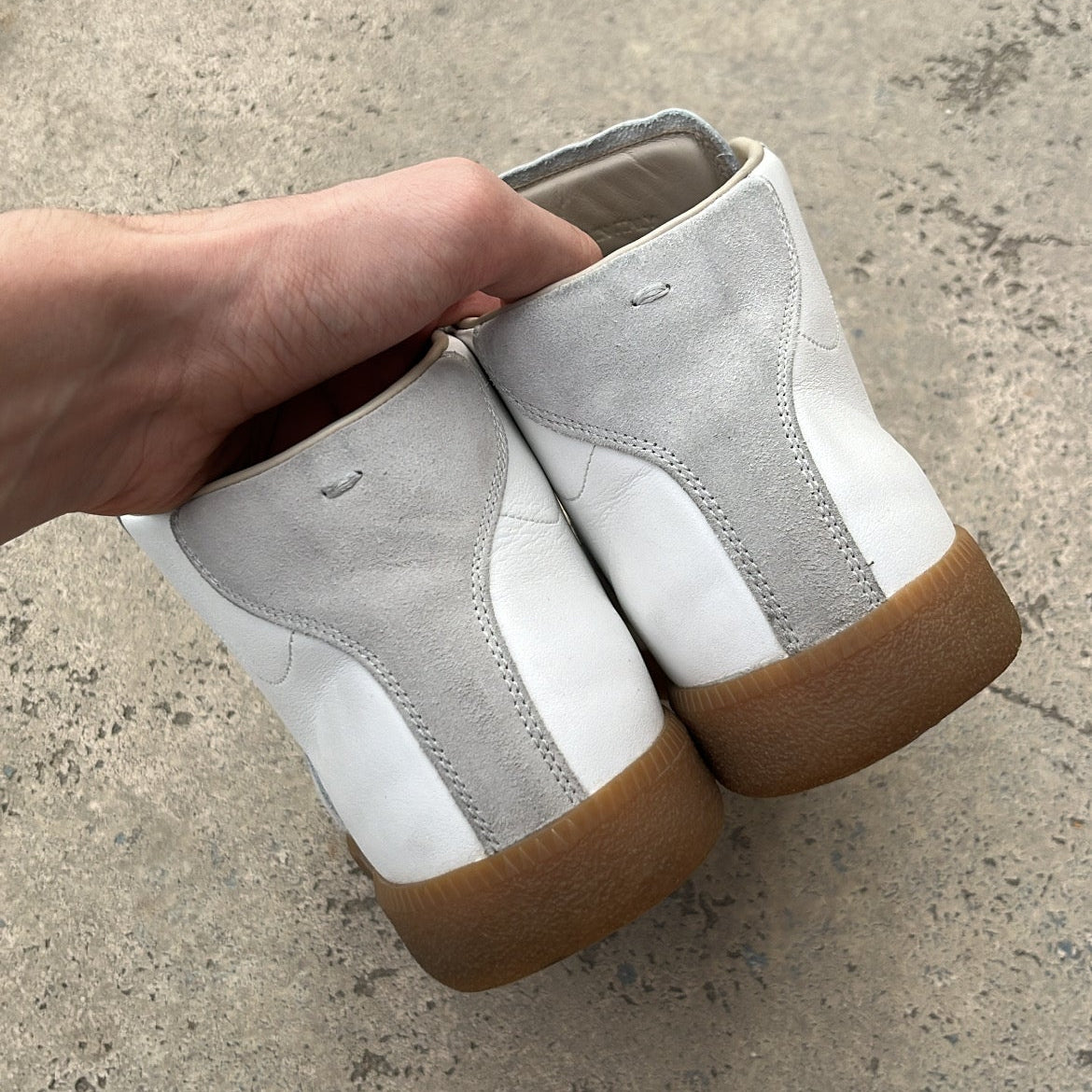 Maison Margiela GAT High-Top White - EU42 / US8.5 / UK7.5