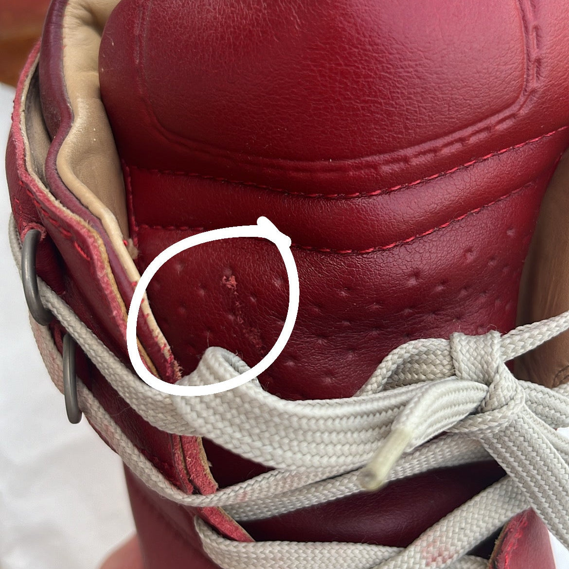 Maison Margiela x H&M High-Top Red - EU42 / US8.5 / UK7.5