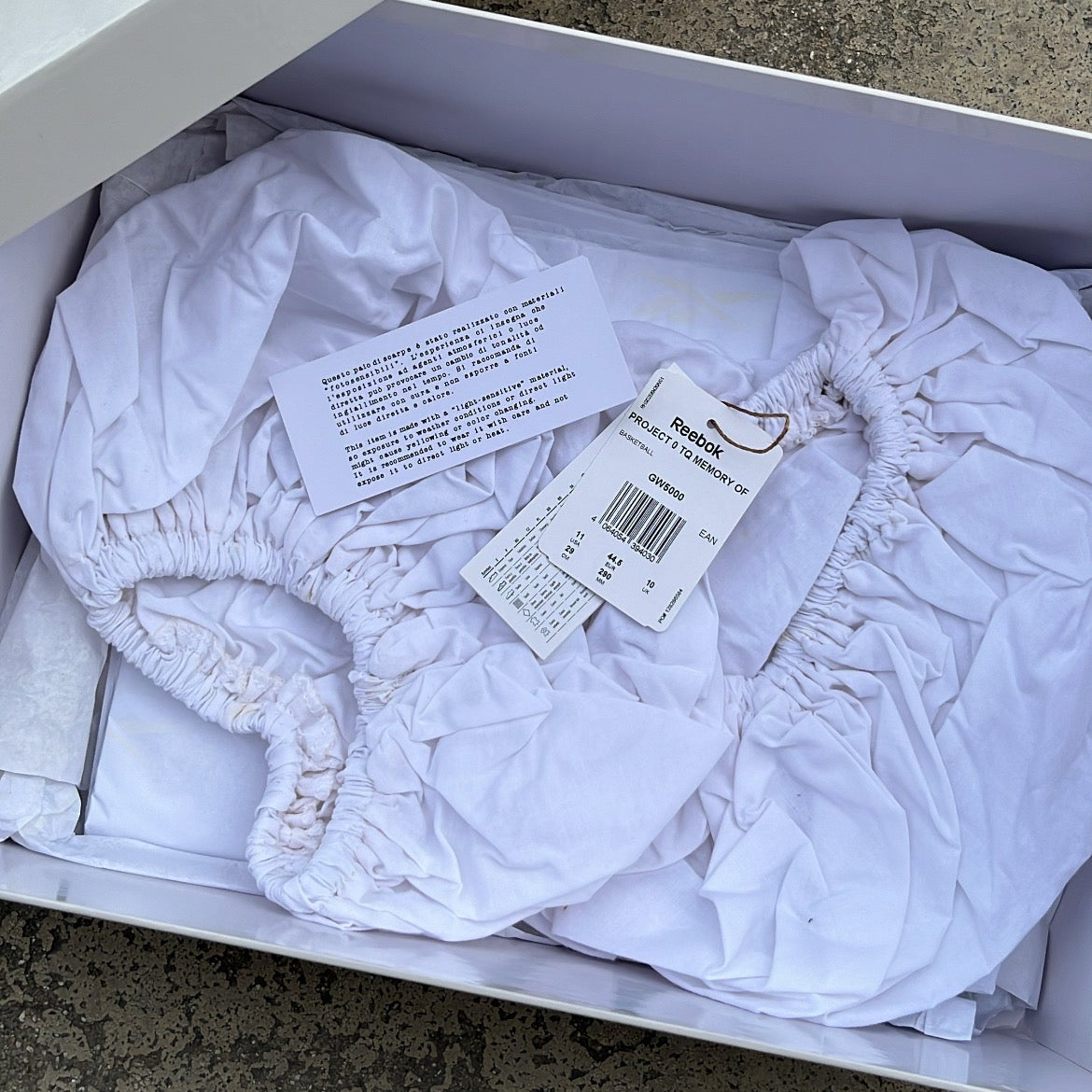 Reebok Maison Margiela White - EU45 / US11 / UK10