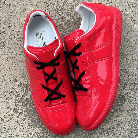 Maison Margiela GAT Red Patent - EU43 / US9.5 / UK8.5