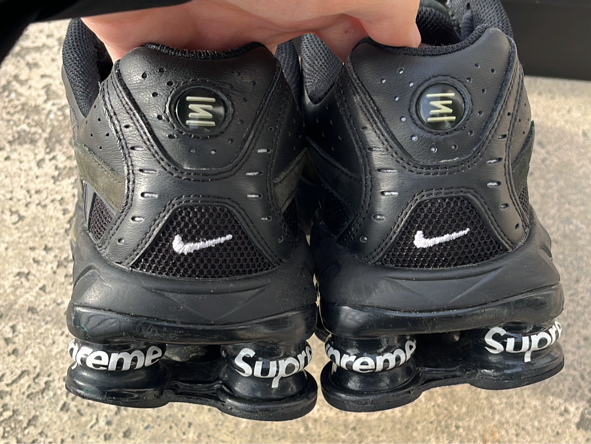 Shox Supreme Black - EU43 / US9,5 / UK8,5