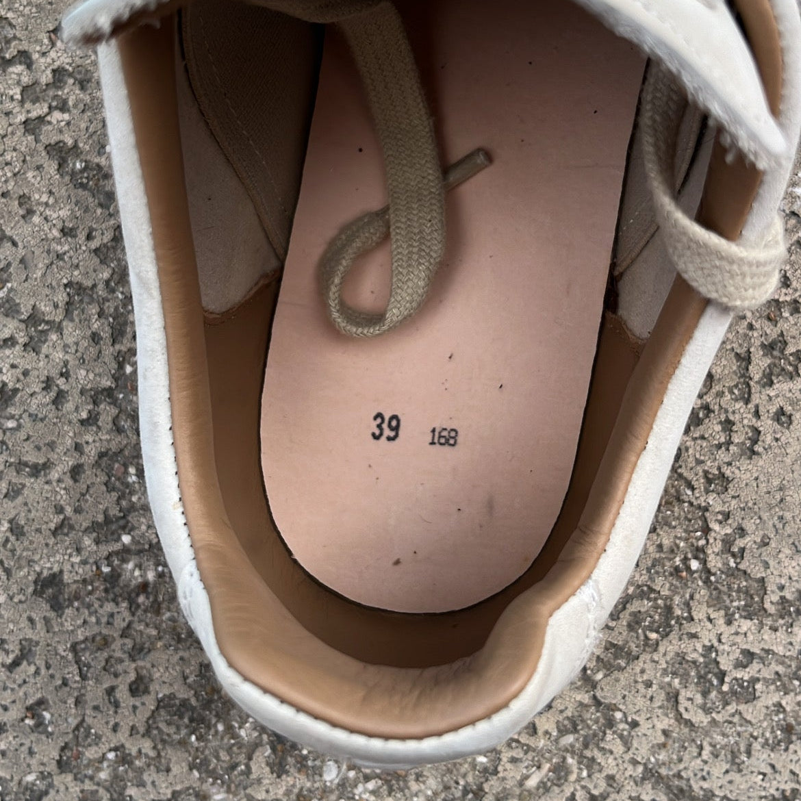 Maison Margiela GAT Paint Splatter White - EU39 / US6 / UK5