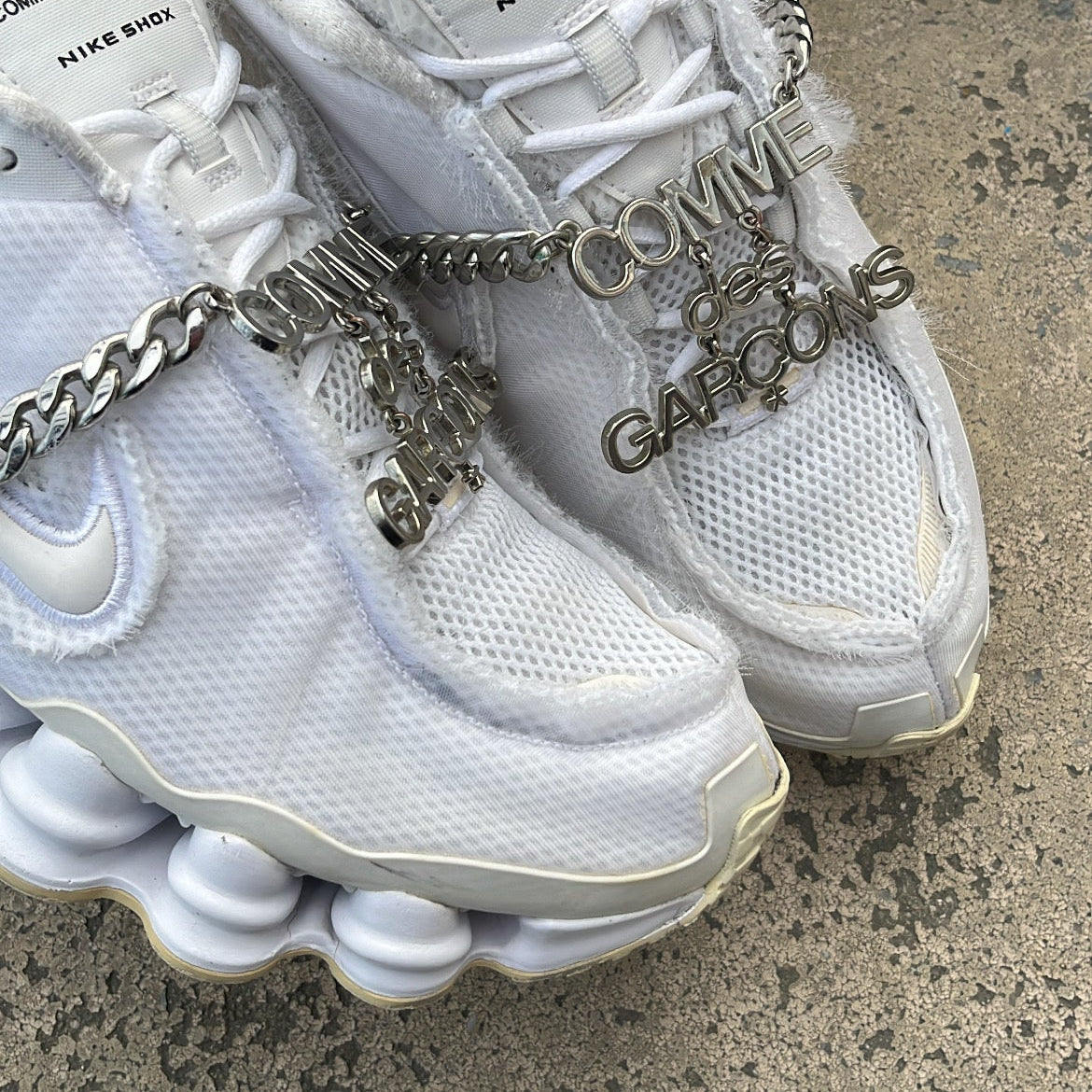 Shox CDG White - EU44.5 / US10.5 / UK9.5