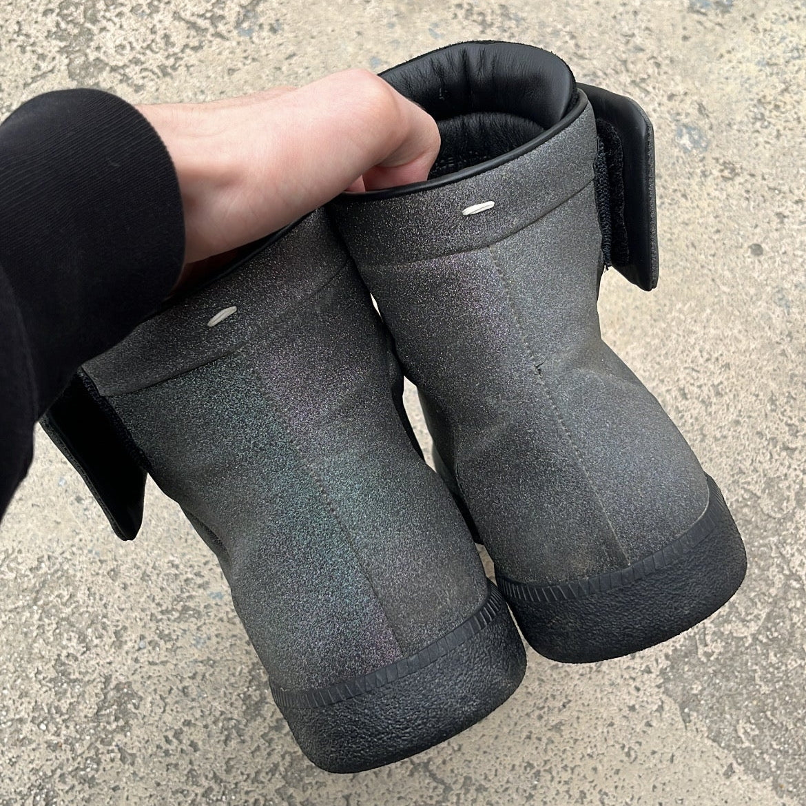 Maison Margiela Future Black Glitter - EU46 / US12 / UK11