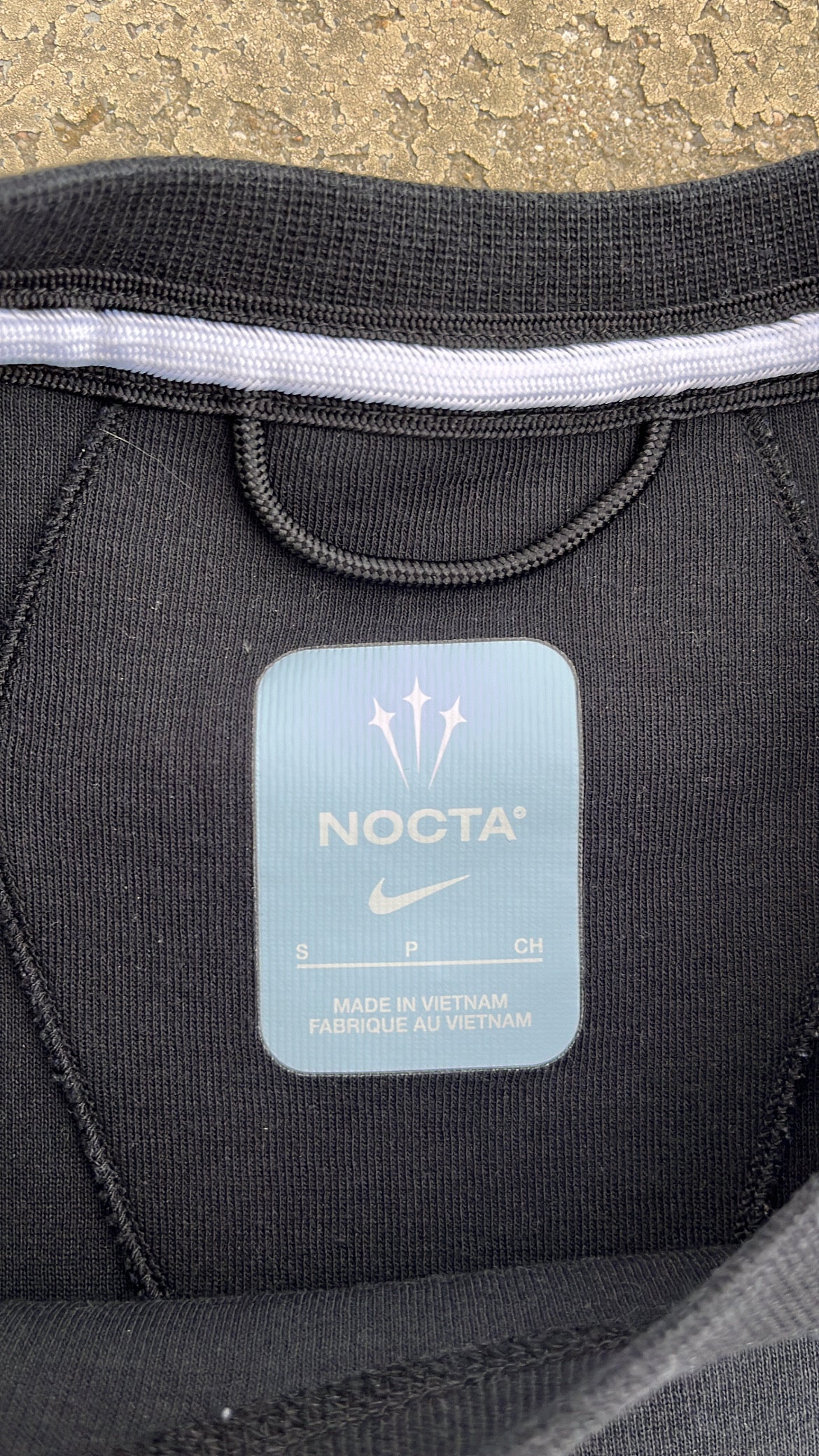 Crewneck Nocta Tech Black - S