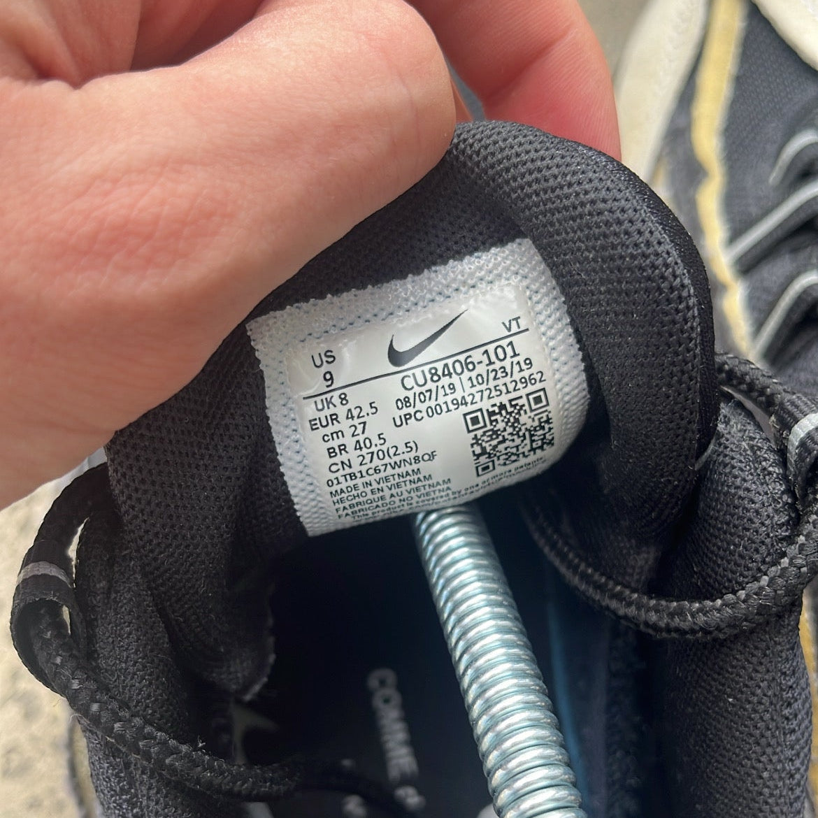 Air Max 95 CDG Grey - EU42.5 / US9 / UK8