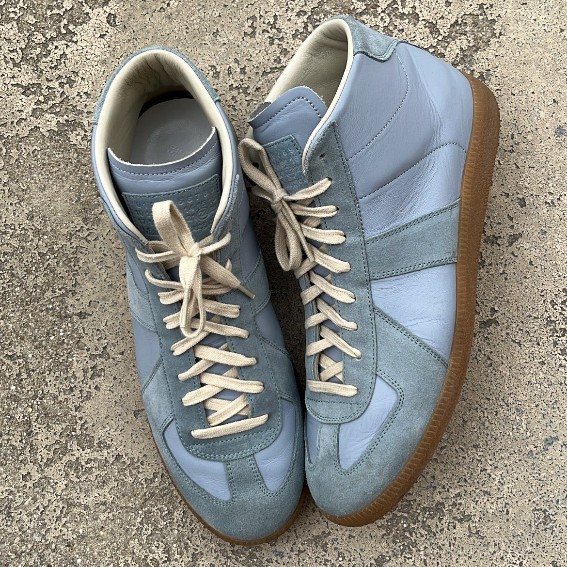 Maison Margiela GAT High-Top Blue - EU44.5 / US10.5 / UK9.5
