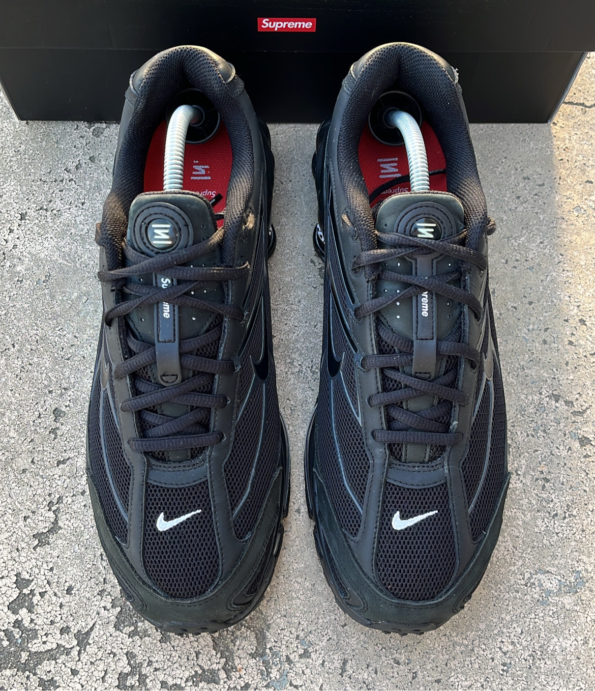 Shox Supreme Black - EU44.5 / US10.5 / UK9.5