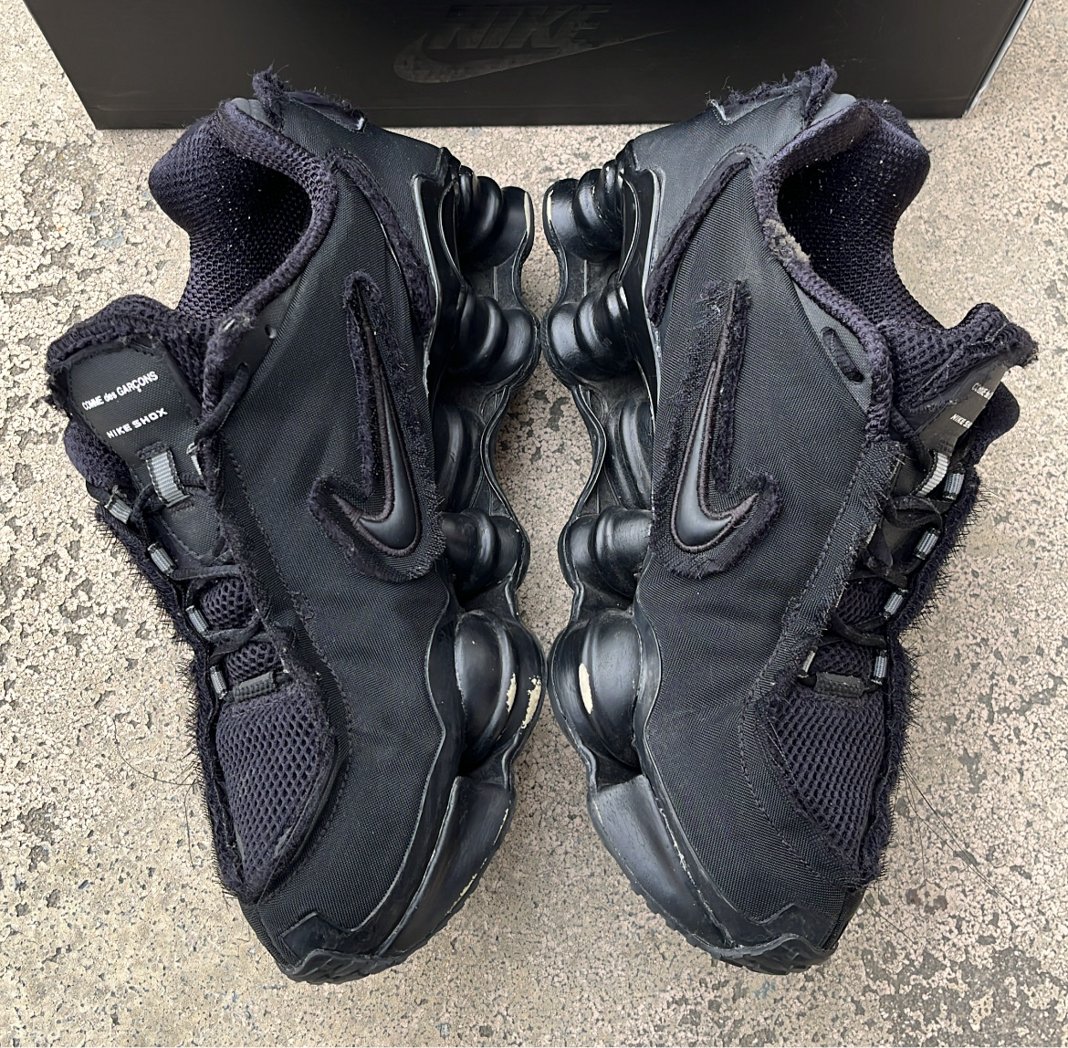 Shox CDG Black - EU40.5 / US7.5 / UK6.5