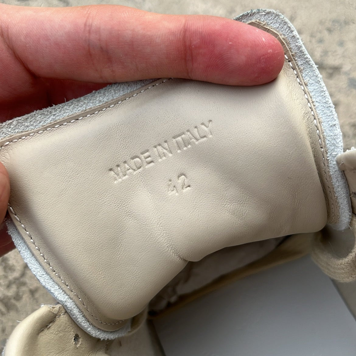 Maison Margiela GAT High-Top White - EU42 / US8.5 / UK7.5