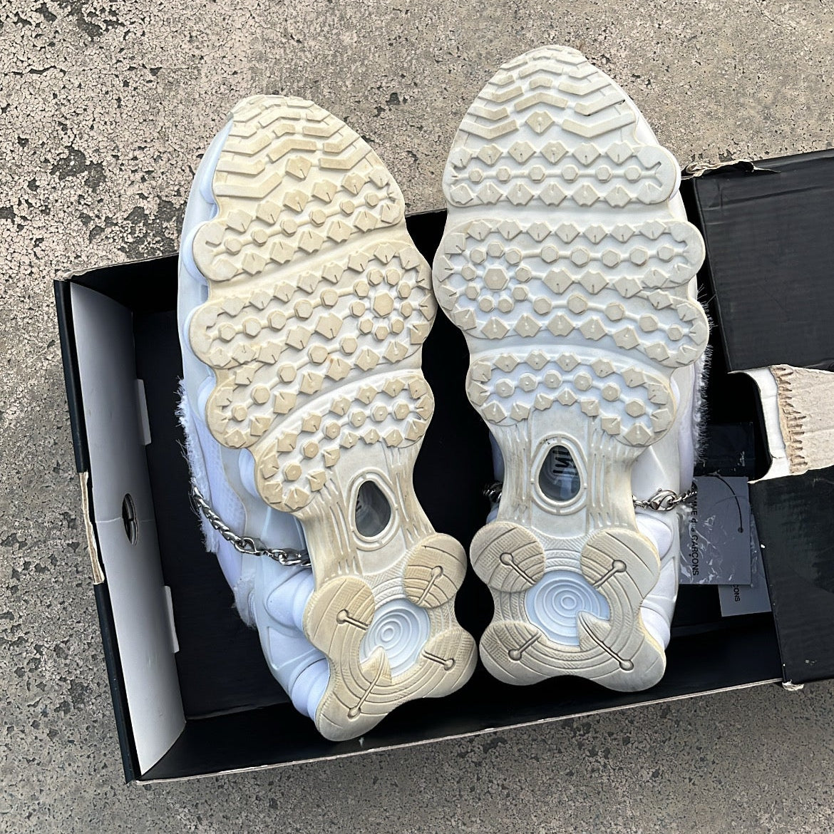 Shox CDG White - EU44.5 / US10.5 / UK9.5
