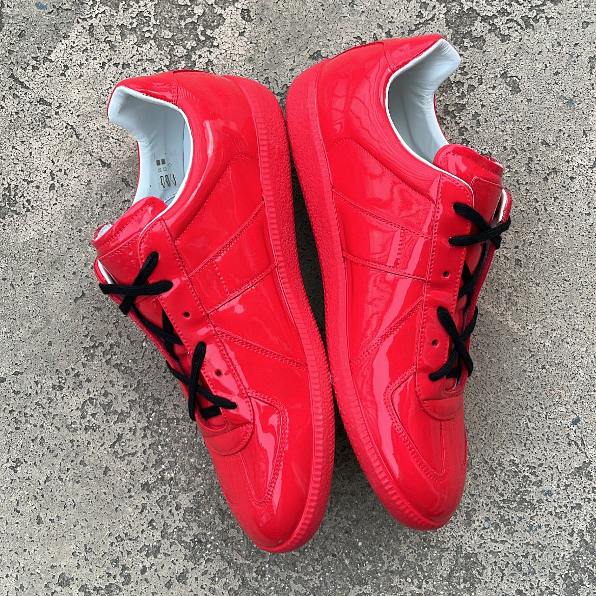 Maison Margiela GAT Red Patent - EU44 / US10 / UK9