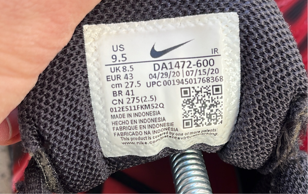 Tn Supreme Red - EU43 / US9.5 / UK8.5