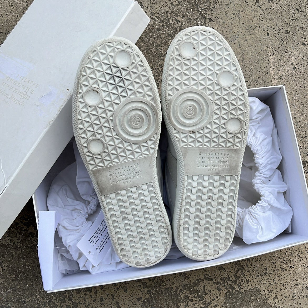 Maison Margiela GAT White - EU43 / US9.5 / UK8.5