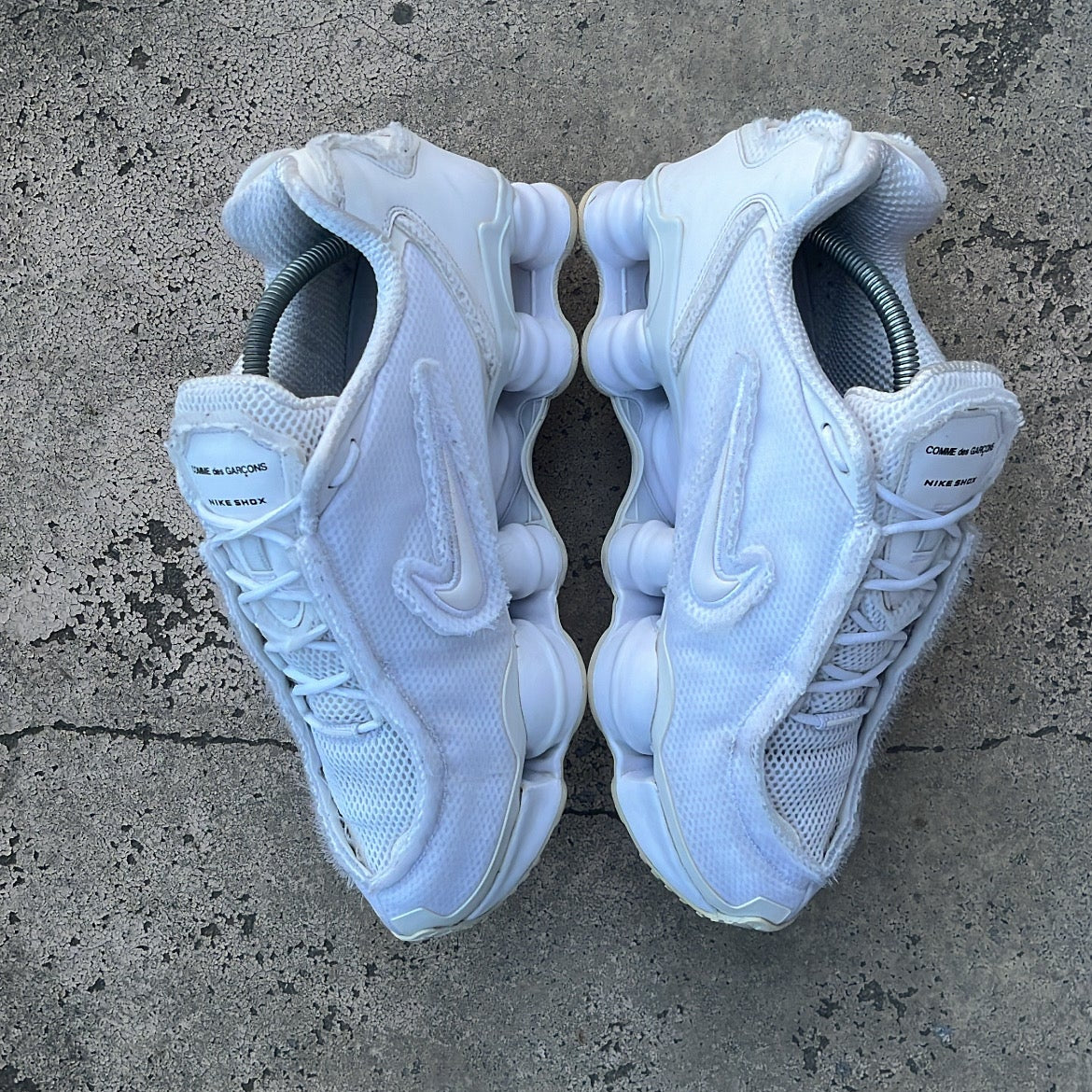 Shox CDG White - EU43 / US9.5 / UK8.5