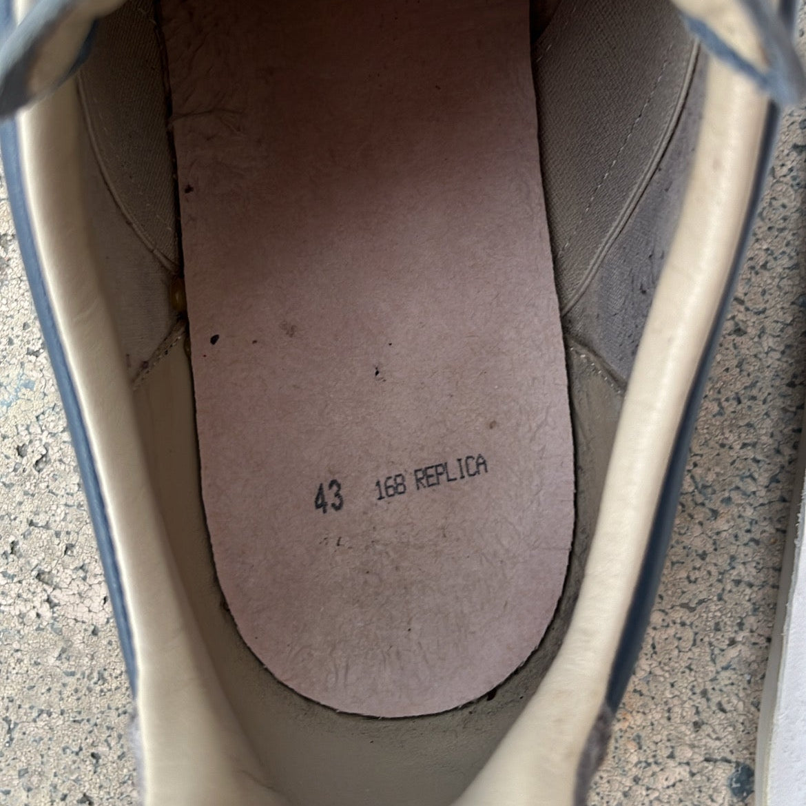 Maison Margiela GAT Blue Granit - EU43 / US9.5 / UK8.5