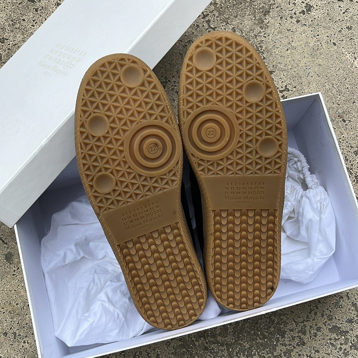 Maison Margiela GAT Black Gum - EU42.5 / US9 / UK8